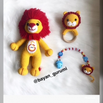 Amigurumi Aslan Set