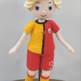 Amigurumi Taraftar bebek
