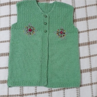 Örgü Bebek Yeleği