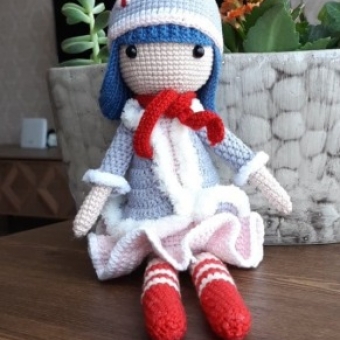 Amigurumi  Böğürtlen Kız