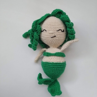 Amigurumi Örgü Deniz kızı