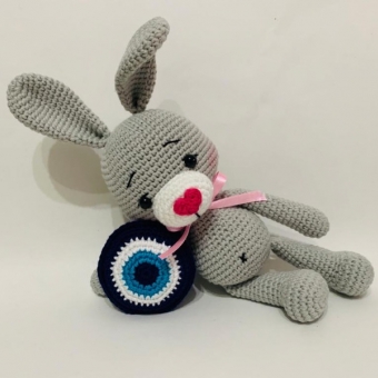 Amigurumi Tavşan Uyku Arkadaşı