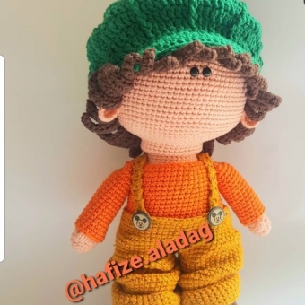 Amigurumi oyuncak Gilbert