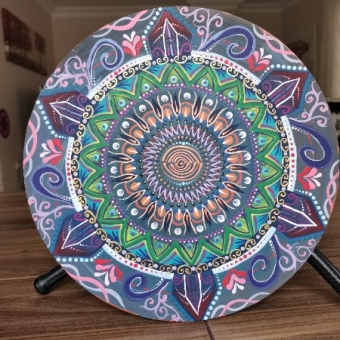 Mandala Tablo 30 cm