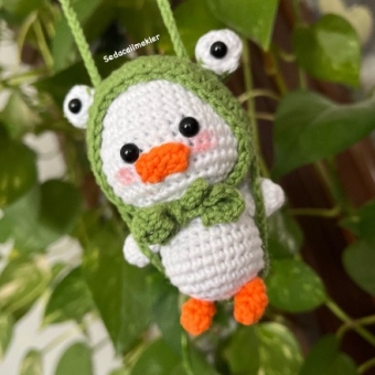 Ördek anahtarlık araba süsü çanta süsü anahtarlık