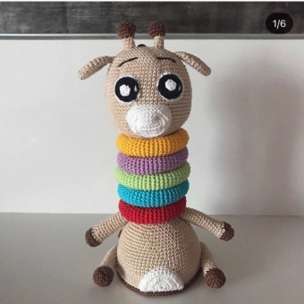 Amigurumi Eğitici Zürafa