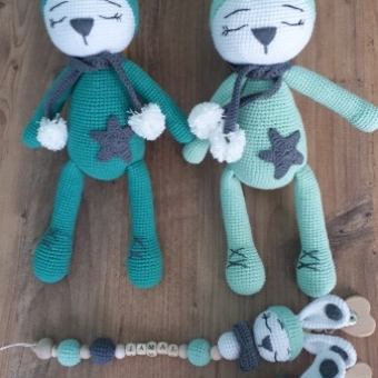 Amigurumi Uykucu Tavşan