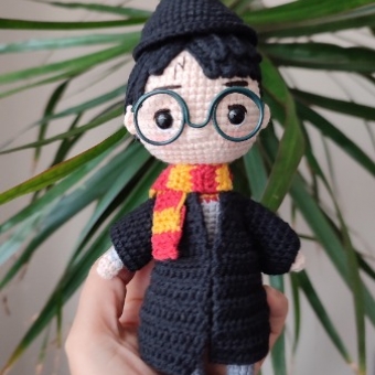 Harry Potter Amigurumi Bebek