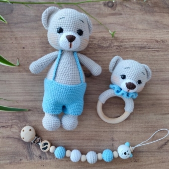 Amigurumi Ayıcık Set