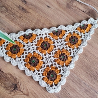 Örgü Bandana