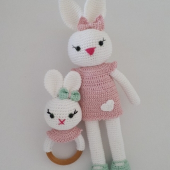 Amigurumi Tavşan ve Çıngırak