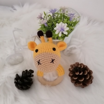 Amigurumi Zurafa Çıngırak