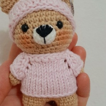 Amigurumi anahtarlık