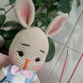 Amigurumi Tavşan Monami (Erkek)