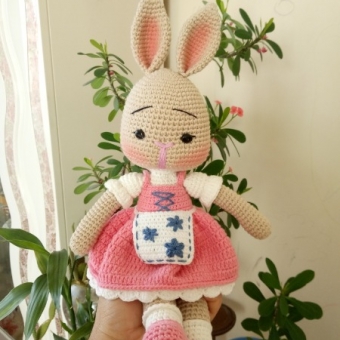 Amigurumi Tavşan Monami (Kız)