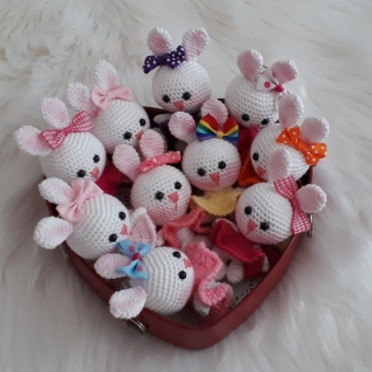 Amigurumi anahtarlık