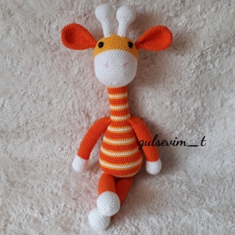 Amigurumi zürafa