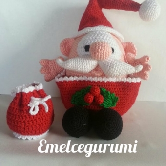 Amigurumi noel baba