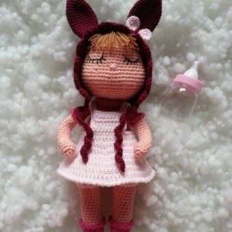 Amigurumi uyku arkadaşı