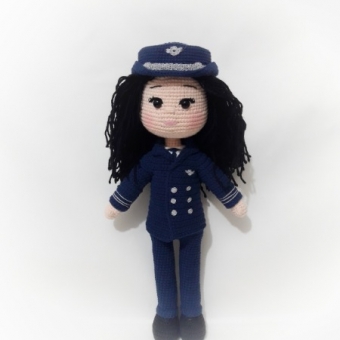 amigurumi meslek bebeği pilot