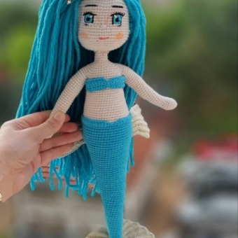 Amigurumi Deniz kızı