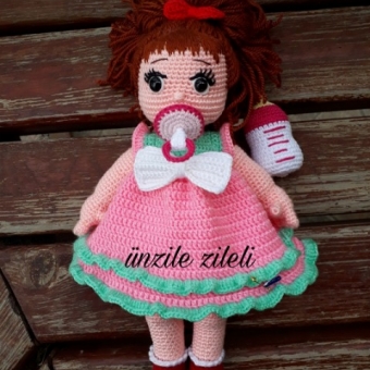 Amigurumi Emzikli bebek