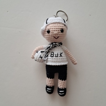 Amigurumi Taraftar Anahtarlık (BJK)