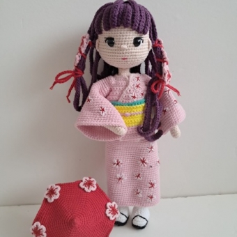 Amigurumi Japon Kızı