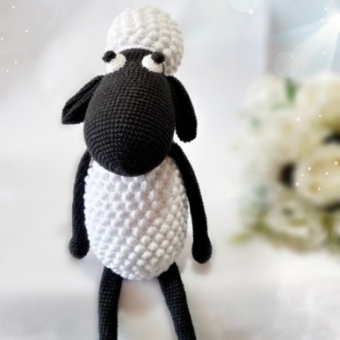 amigurumi koyun shaun