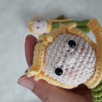 Amigurumi Anahtarlık (küçük prens)