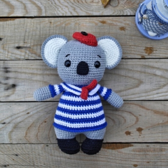 Amigurumi Denizci Koala