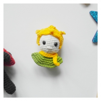 Amigurumi Küçük Prens Anahtarlığı