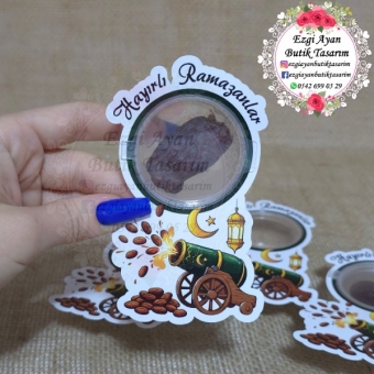 Ramazan Hediyesi Boş Hurma Kutusu