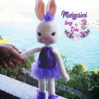 Amigurumi Tütü Etekli Tavşan