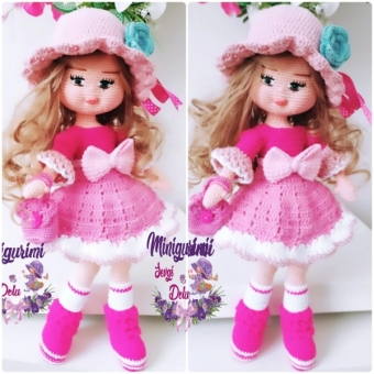 Amigurumi Barby Bebek