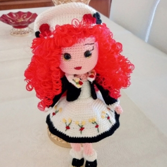 Amigurumi Barby Bebek