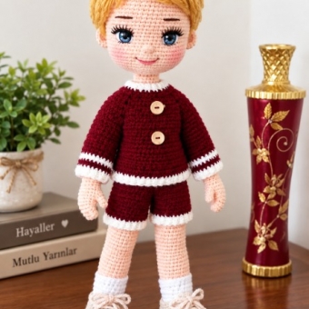Amigurumi Erkek Bebek